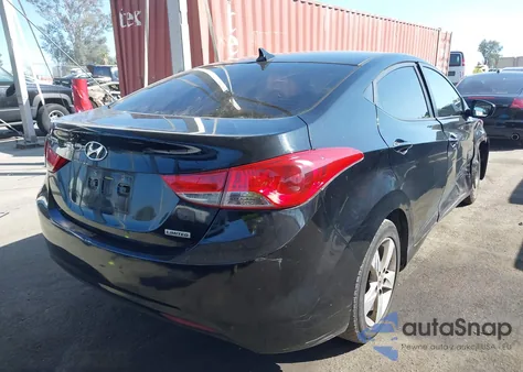 2012 Hyundai Elantra Gls (Ulsan Plant) z USA, uszkodzony, nr VIN KMHDH4AE0CU283231
